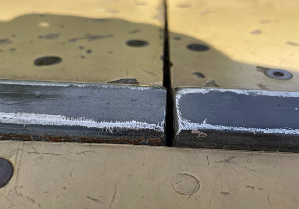 Slippery ramp material