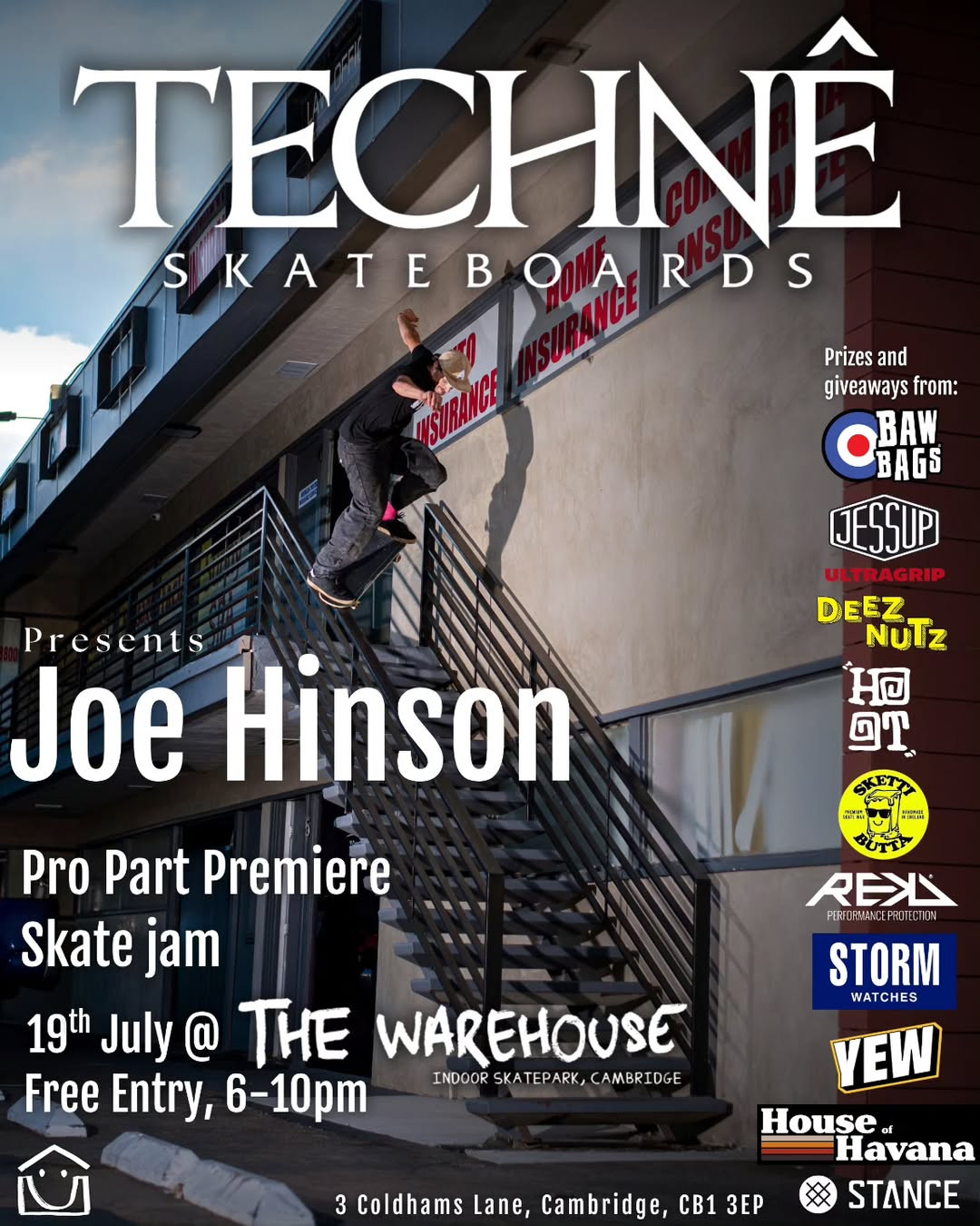 Joe Hinson Pro Part Premiere