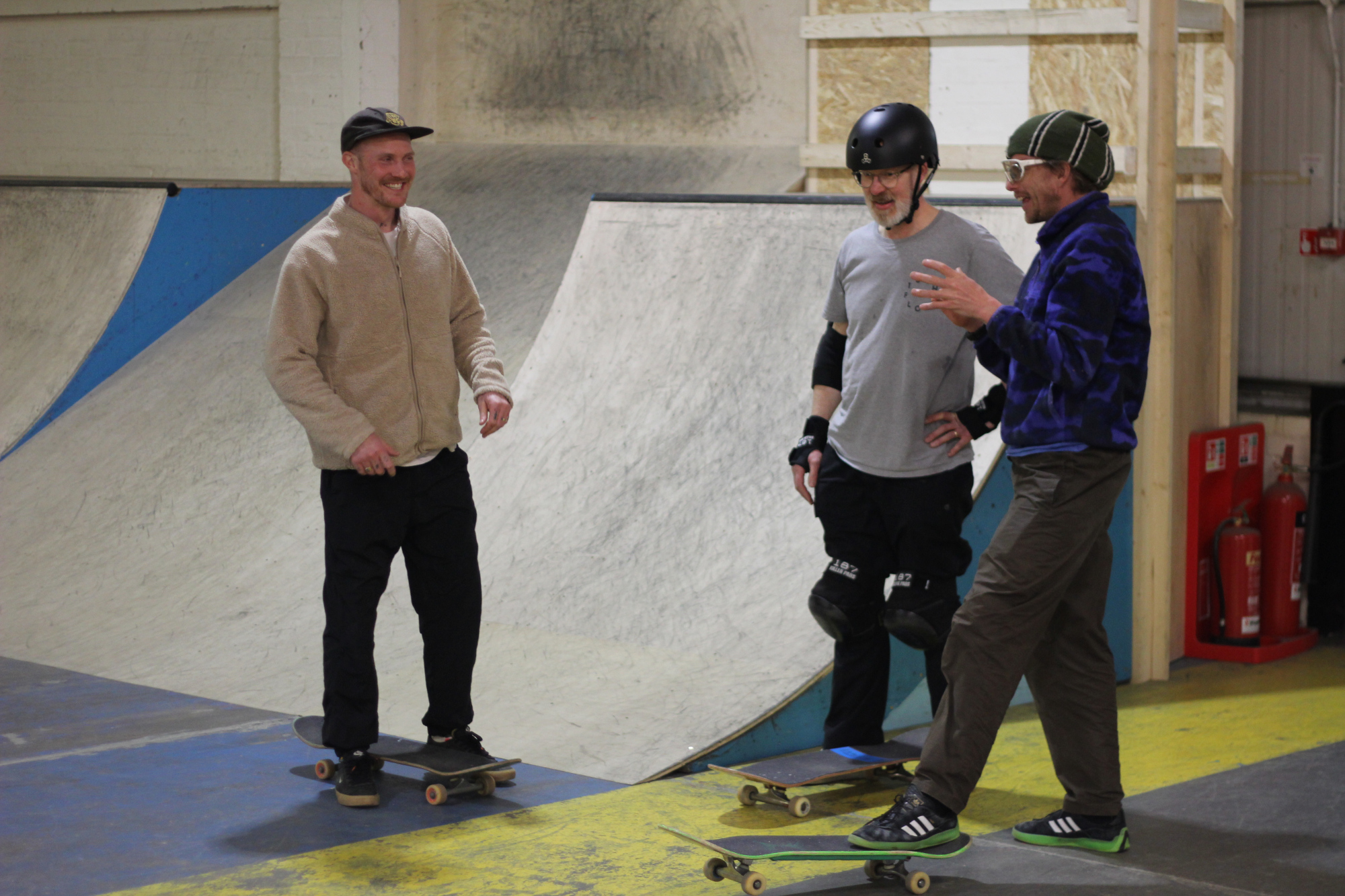 Coaching at The Warehouse Skatepark